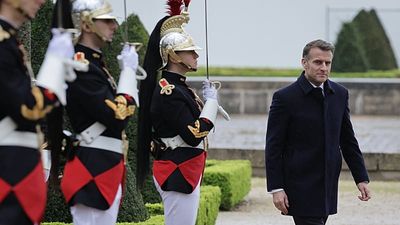 Macron says France could join Hormuz ship escorts once situation 'calmer'