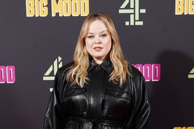 Nicola Coughlan wows in black leather ensemble at Big Mood screening