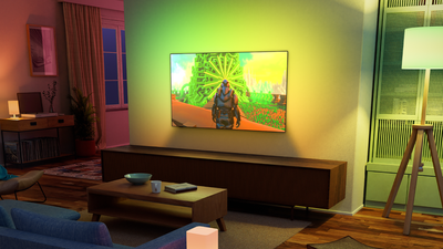 "Gamers will love it": Philips AmbiScape takes immersive lighting next level