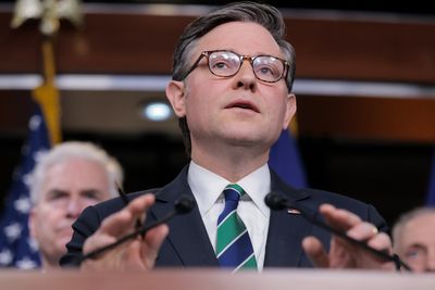 House Speaker Mike Johnson calls for more spending for Iran – despite saying America is not at war