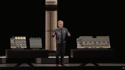 Nvidia demonstrates Rubin Ultra tray, the world's first AI GPU with 1TB of HBM4E memory — new chips will slot into Kyber racks