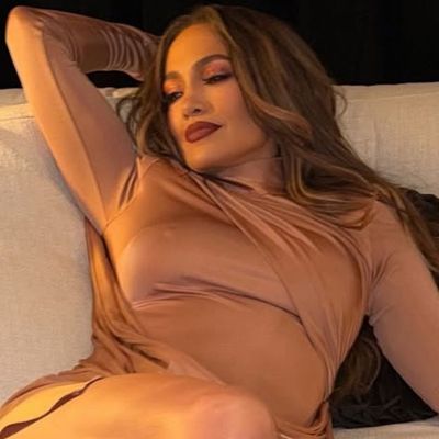 Jennifer Lopez's Micro Mini Dress Is Nude, But Not Naked