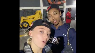 Paige Bueckers, Angel Reese Post Funny TikTok After Going Undefeated in World Cup Qualifiers