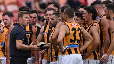 'False sense of security': Hawthorn coach warns players