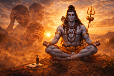 What Happens When You Replace Overthinking With the Calmness of Lord Shiva Every Morning