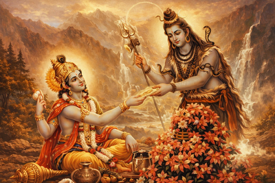 Why Vishnu Offered His Eye to Shiva (Hidden Story)