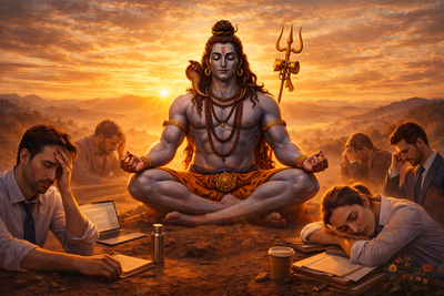 Why Do People Feel Mentally Tired After Noon? The Hidden Lesson From Lord Shiva