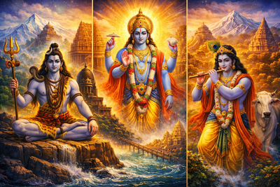 4 Temples Where Shiva, Vishnu, and Krishna Seem Connected