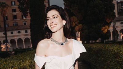 Bye, White Paint! Anne Hathaway Embraces 'Wood Drenching' Instead – It's the Modern Take on Arts and Crafts Style That Designers are Loving Right Now