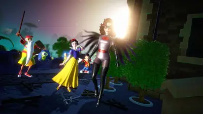 How to pick up wood materials in Disney Dreamlight Valley