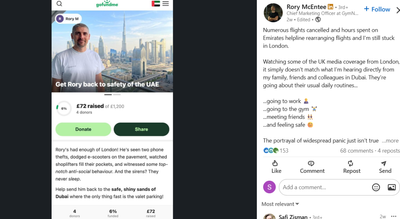 ‘Rather be in Dubai’: Gym boss flees London’s ‘petty crime,’ says UAE safer despite missile threats