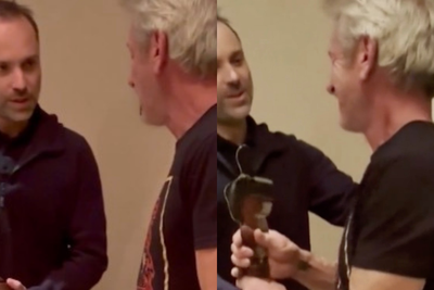 Sean Penn gets Oscar made from blown-up Ukrainian train after skipping ceremony to visit Kyiv