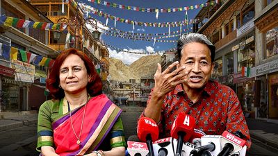 Day after Sonam Wangchuk presser, Ladakh leaders say 6th Schedule, statehood demands non-negotiable