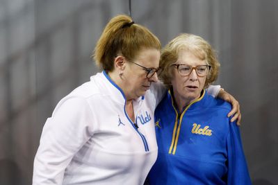 'Mother Bruin' brings support as the UCLA women open March Madness
