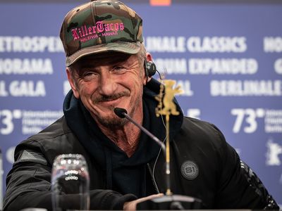 Forged from Ukraine War: Sean Penn Receives Oscar Statuette from War-Damaged Train Metal in Ukraine