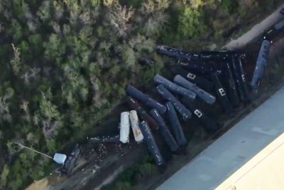 Union Pacific train cars derailment in Texas town causes ethanol leak, no injuries reported