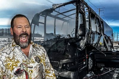 Tour bus for comedian Bert Kreischer goes up in flames in Minnesota during his tour