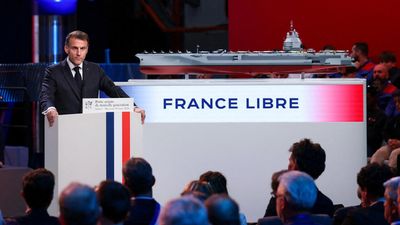 Macron unveils 'France Libre' as France’s next aircraft carrier