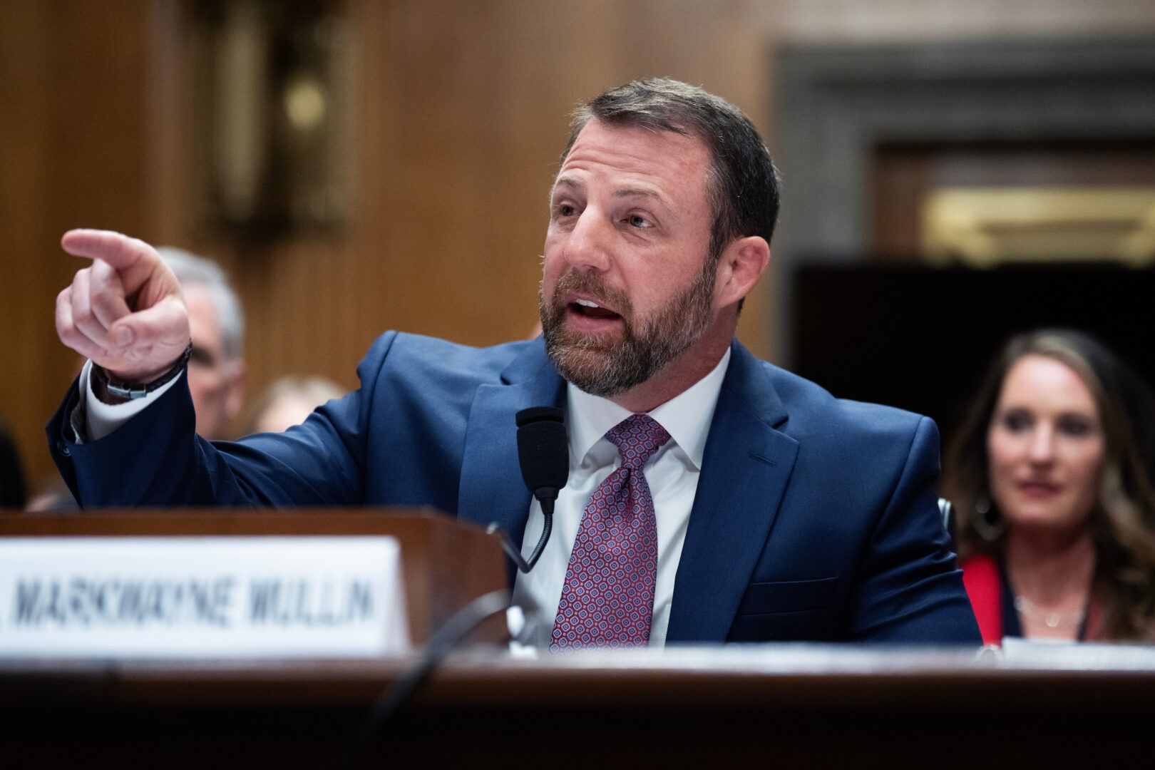 Confirmation hearing for Markwayne Mullin to lead DHS…