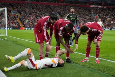 Galatasaray forward suffers gruesome injury in Champions League clash with Liverpool