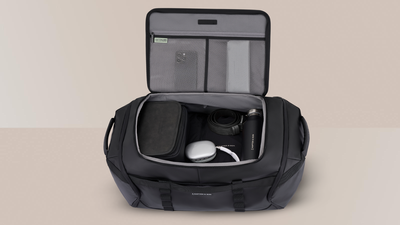 This clever travel bag transforms from backpack to duffel in seconds