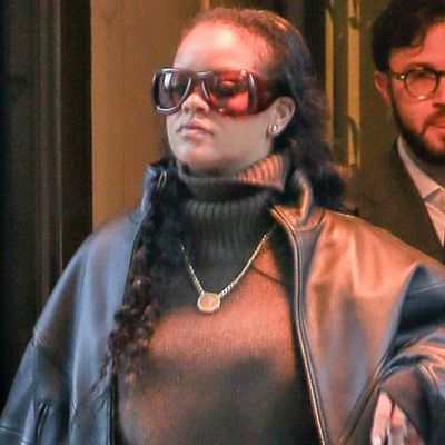 Expert High-Low Styling Is Pairing a Rare Louis Vuitton Bag With Cuffed Jeans Like Rihanna