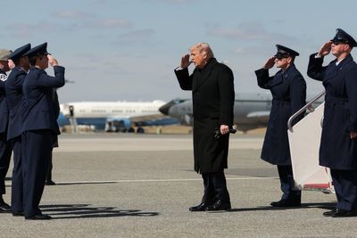 Trump pays his respects to six US service members killed in plane crash