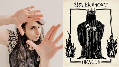 "The view is always better when you leave the wasteland behind." Rising Irish artist Sister Ghost channels Patti Smith and Kate Bush on new EP Oracle, lines up UK shows