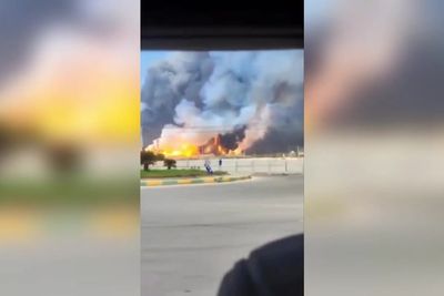 Fire rages at Iran’s South Pars gas field after Israeli strike