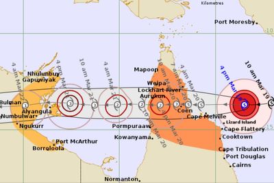 Australia prepares for Tropical Cyclone Narelle to make landfall