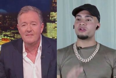 Piers Morgan walks out mid-interview as HSTikkyTokky shares snap of his wife on air in explosive clash