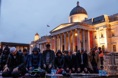 Tory chairman wades into row over MP's 'act of domination' attack on Muslim prayer in Trafalgar Square