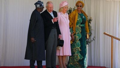 UK and Nigeria hail 'deep bond' on first day of historic state visit