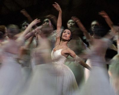 Royal Ballet: Giselle review – Marianna Tsembenhoi soars in an indelible debut