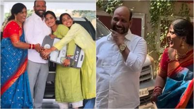 Daughters surprise parents with a brand new car; netizens say, 'Girls can do anything'