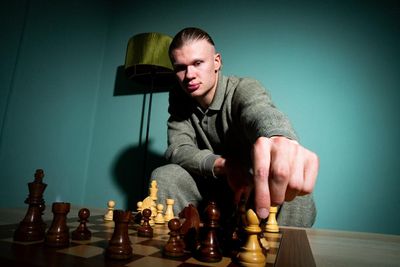 Striking gambit: Erling Haaland invests in new world chess championship