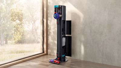 Dyson has finally debuted a self-emptying cordless vacuum — but bafflingly, its auto-empty dock won't arrive until "later this year"