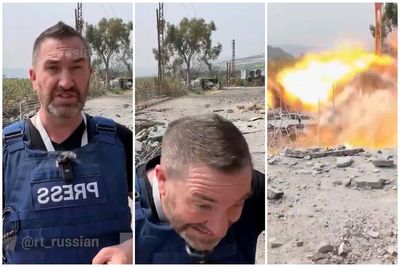 British journalist accuses Israel of trying to kill him after he is nearly blown up in Lebanon
