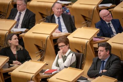 Nicola Sturgeon says leaving Holyrood is a ‘wrench’ as she makes final speech