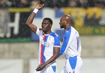 Larnaca 1-2 Crystal Palace (1-2 agg.): Eagles edge nine-man AEK to keep European dream alive