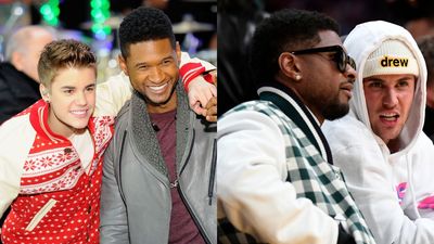 Usher & Justin Bieber Reportedly Got Into A ‘Heated Exchange’ At Beyoncé’s Oscars Afterparty