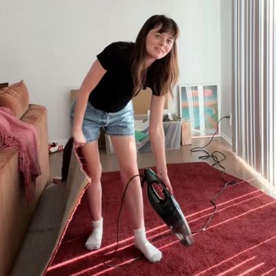 The Oscars red carpet was in a skip. Then a woman took it home for her flat. What else could be repurposed?