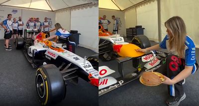 Red Bull Formula 1 Car Receives Traditional Indian Welcome, Internet Reacts