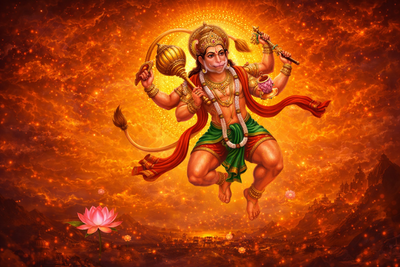 Office Stress? Try This 3-Minute Hanuman Desk Ritual