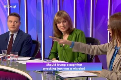 Wes Streeting takes Hokey Cokey jibe at Tory panellist as Question Time audience erupts