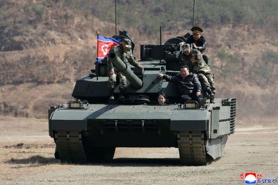 Kim Jong Un’s teen daughter seen driving battle tank in latest public appearance