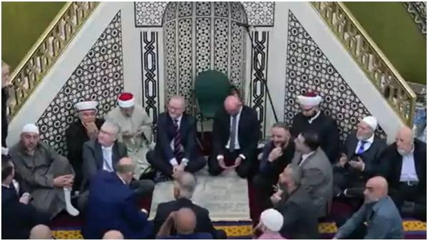‘Get them out of here’: Australian PM Anthony Albanese, Tony Burke heckled at Eid prayers in Sydney over support for Israel — watch
