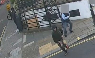Moment Rolex ripper ambushes boss near London’s Hyde Park to steal £30k watch