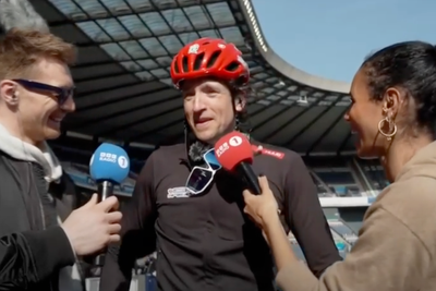 Greg James’ five-word confession as Radio One DJ competes gruelling Comic Relief bike ride challenge
