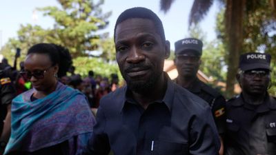 Ugandan opposition leader Bobi Wine ‘ran away for safety’ to US